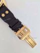 Replica IWC Schaffhausen Automatic Watch Blue Dial Black Leather  (6)_th.jpg